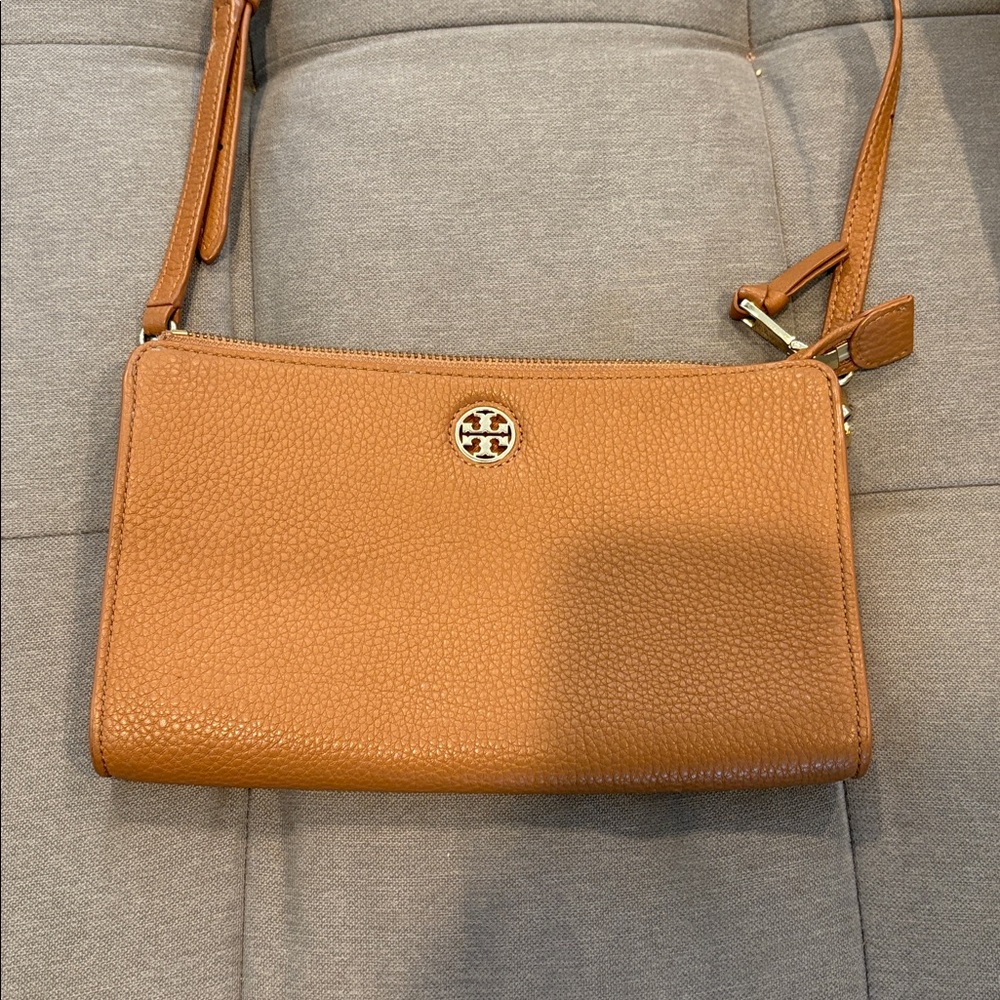 Brown Leather Crossbody Bag